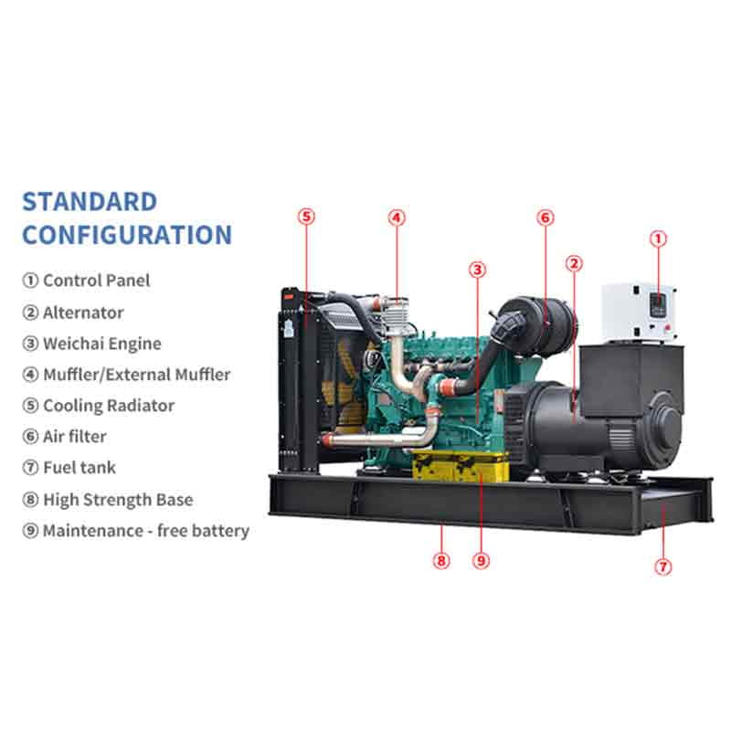 Grupuri electrogene diesel Weichai